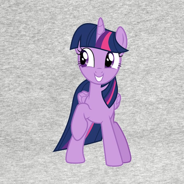 Twilight Sparkle is excited 3 by CloudyGlow